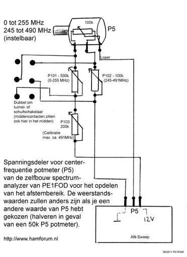 afstembereik_opdelen.jpg (139.96 KiB) 149872 keer bekeken Alleen de bovenste potmeter komt in het voorfrontje plus een schakelaar. De drie onderste potmeters zijn instelpotmeters en dienen éénmalig afgeregeld te worden en kunnen in de behuizing gemonteerd worden.