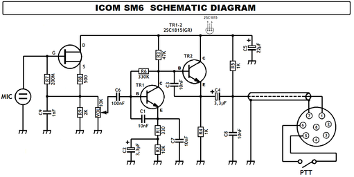 ICOM SM-6 Schematic.png (60.26 KiB) 354111 keer bekeken ICOM SM-6 Schematic diagram